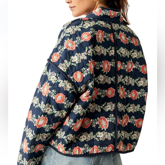 NWT Free People Chloe Quilted Jacket XS - Picture 6 of 7